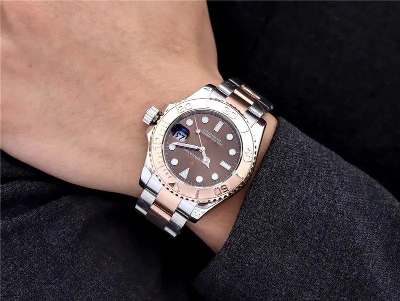 Rolex Rose Gold Yacht-Master - Hình 4