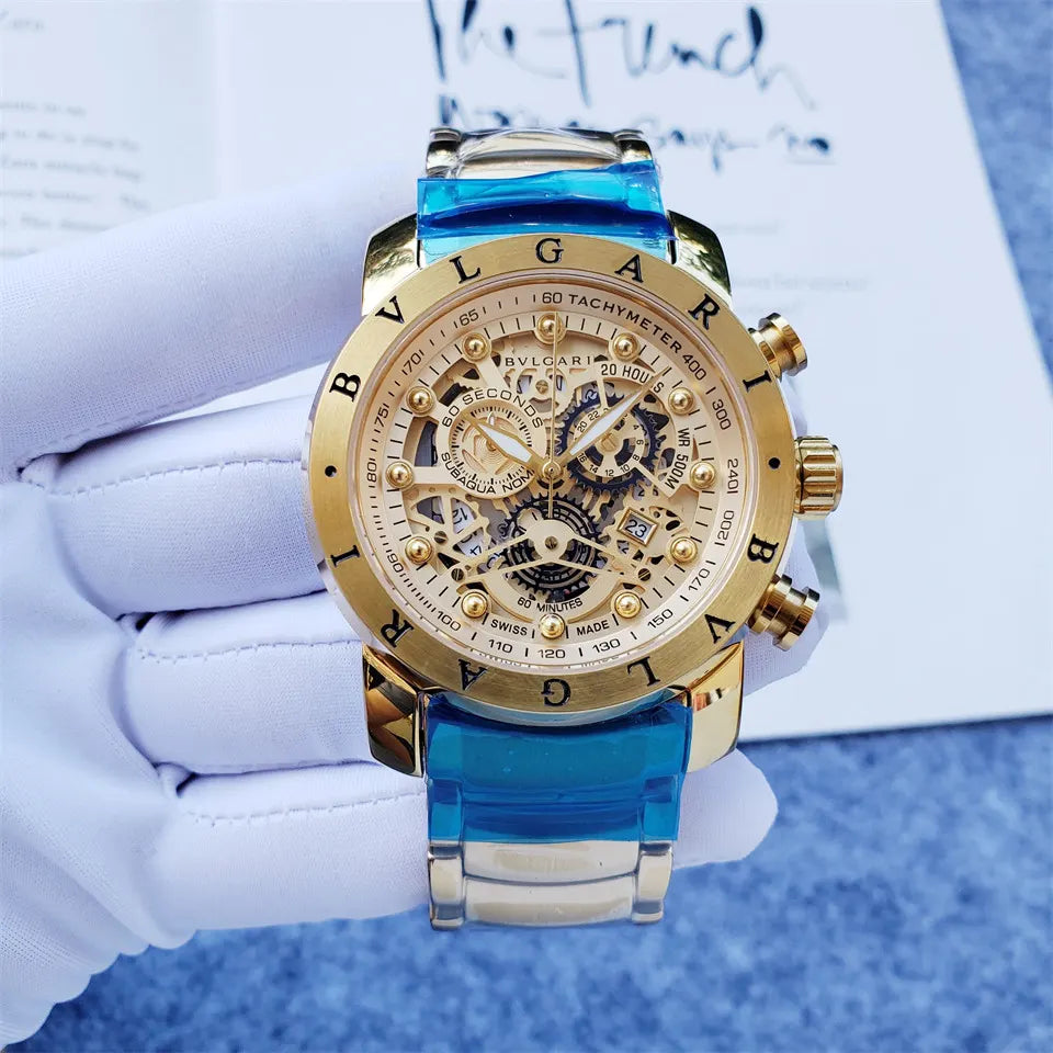 Bvlgari Subaqua Skeleton Gold - Hình 3