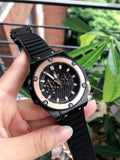 rubber Hublot Black Magic Rose Gold