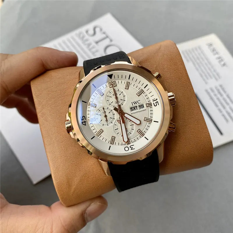 IWC Rose Gold Chronograph