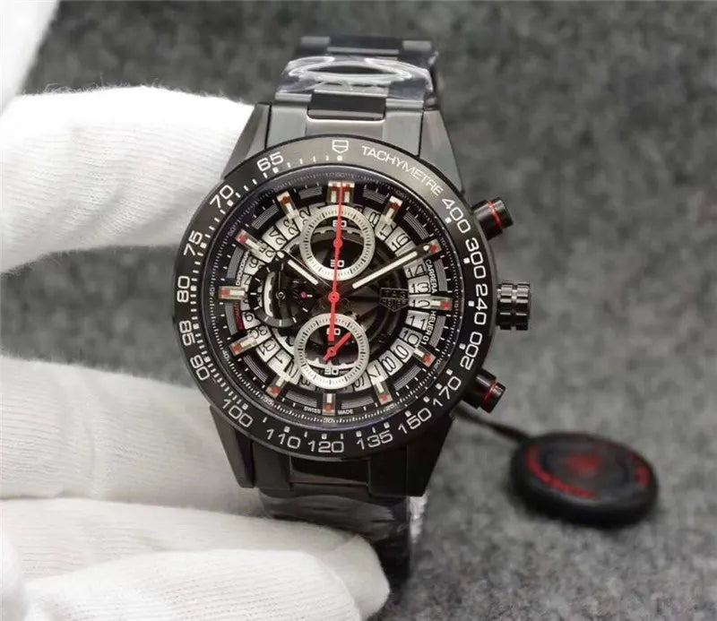 Tag Heuer Carrera Black Steel - Hình 3
