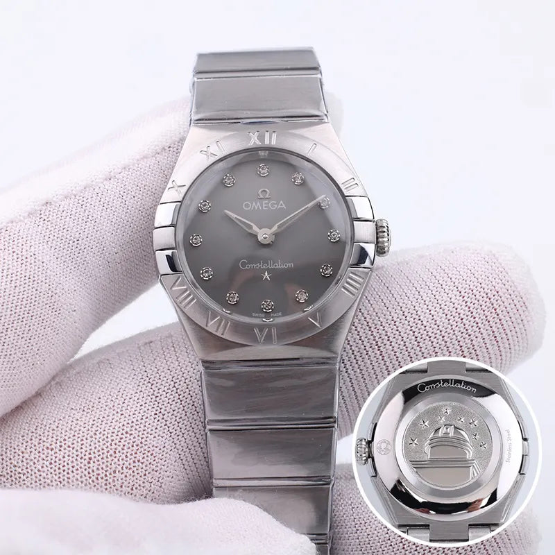 constellation Omega Grey Dial Steel