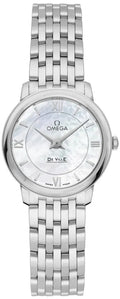 Omega Mother Pearl Steel Watch