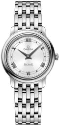 steel bracelet Omega De Ville Silver Dial