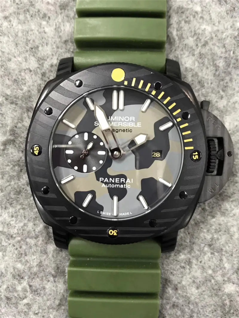 Panerai Camo Green Rubber - Hình 9