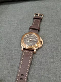 Panerai Submersible Bronze Brown Leather