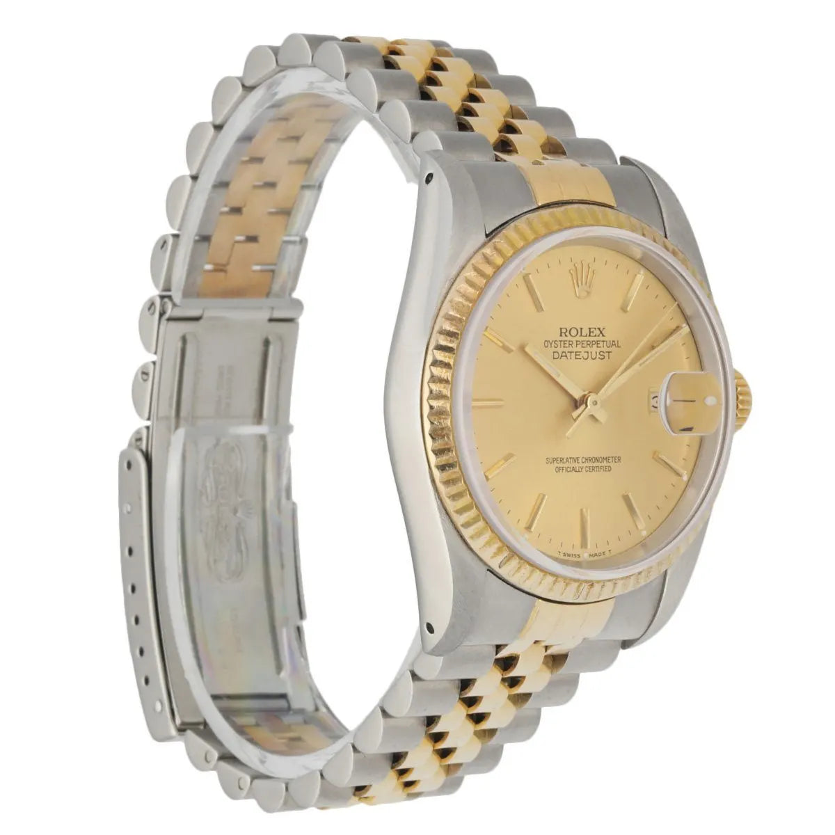 Rolex Two-Tone Gold Champagne Dial datejust - Hình 2
