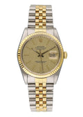 Rolex Tapestry Dial Two-Tone