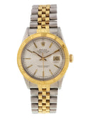 datejust Rolex Two-Tone Silver Dial