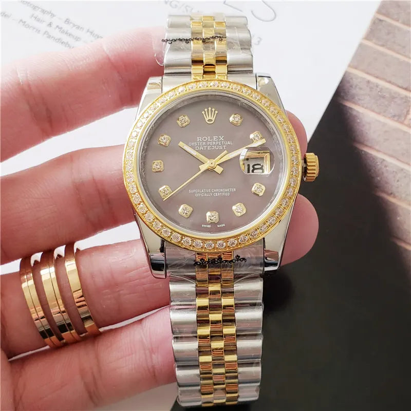 Rolex Datejust Grey Diamond