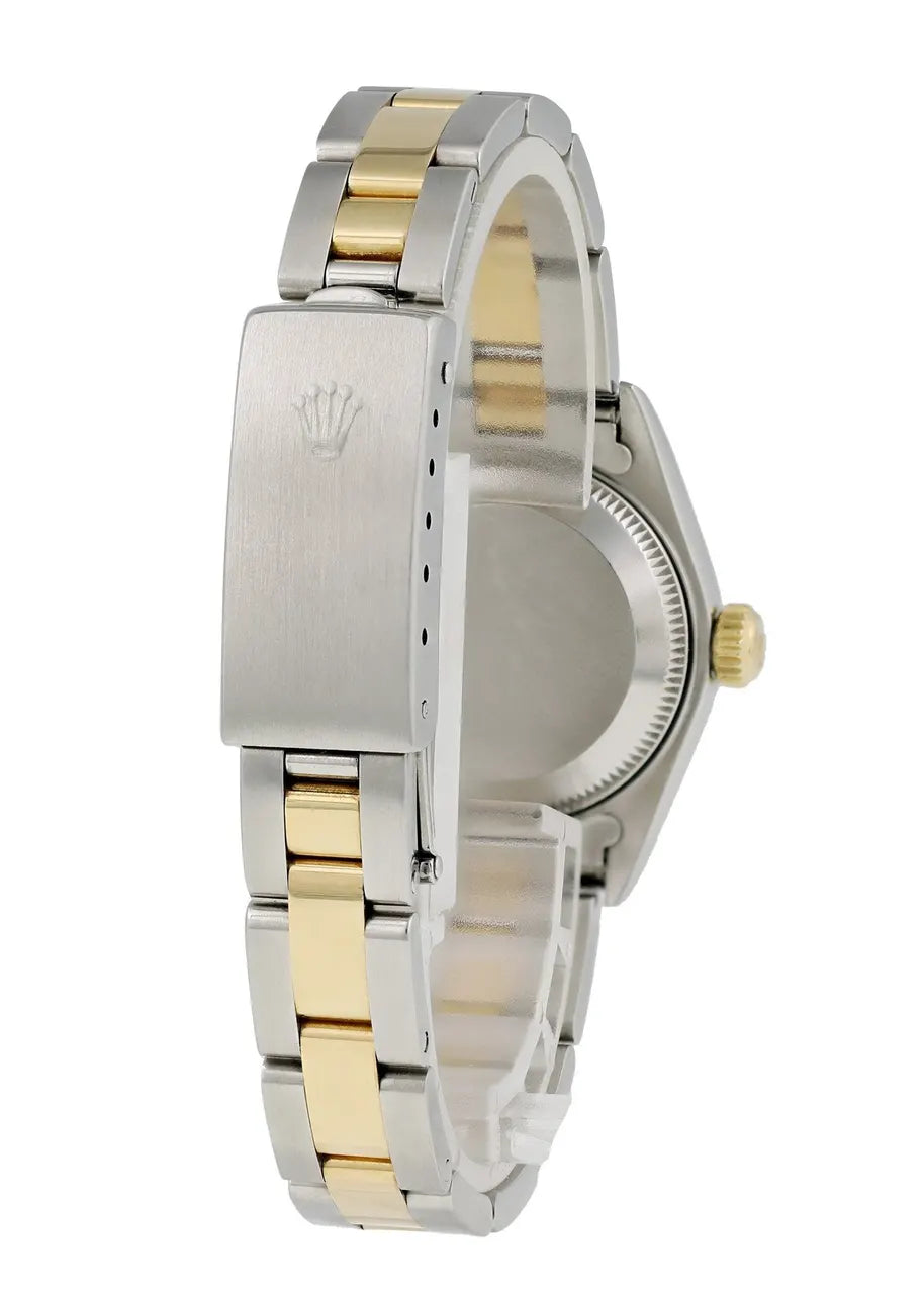 datejust Rolex Gold Champagne Dial Ladies - Hình 5