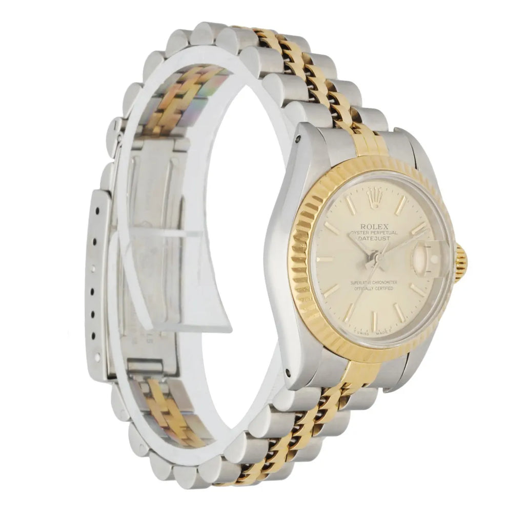 Rolex Two-Tone Champagne Stick Dial - Hình 3