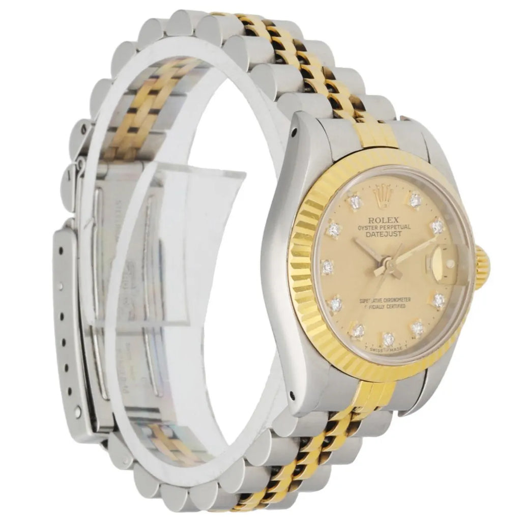 Rolex Champagne Diamond Dial - Hình 3