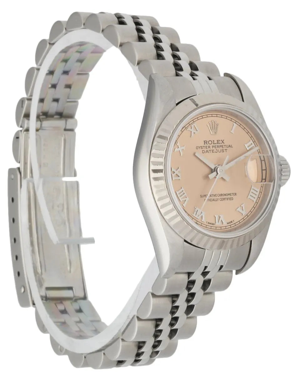 stainless Rolex Datejust Salmon Dial - Hình 3
