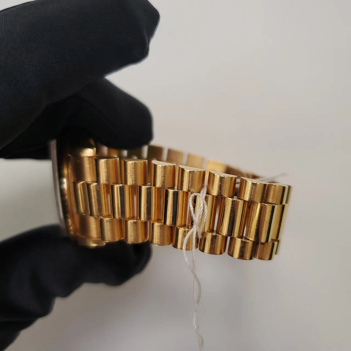 day Rolex Gold Diamond Champagne Dial - Hình 7