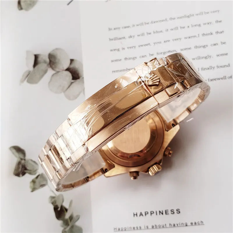 champagne Rolex Daytona Yellow Gold - Hình 2