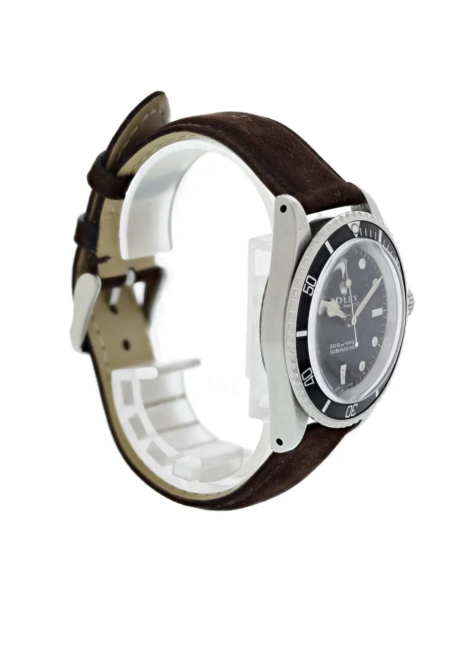 Rolex Submariner Brown Suede - Hình 7