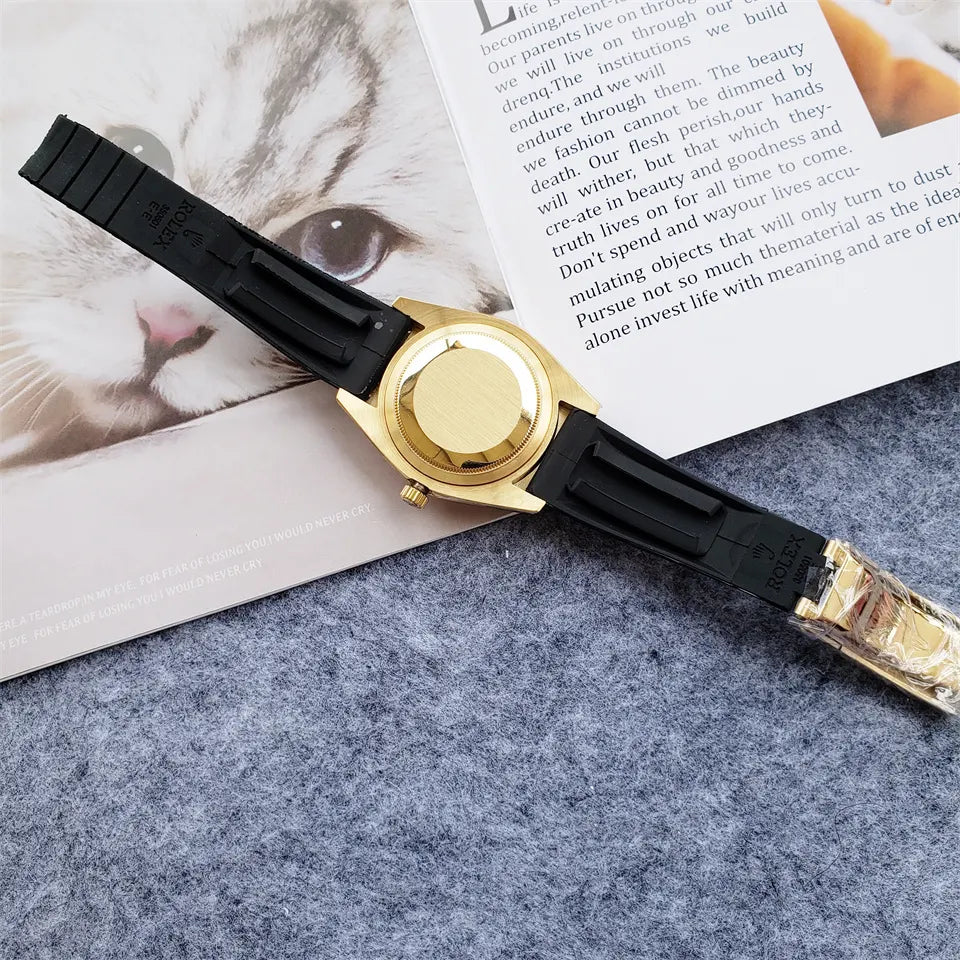 Rolex Chocolate Rubber Sky-Dweller - Hình 3