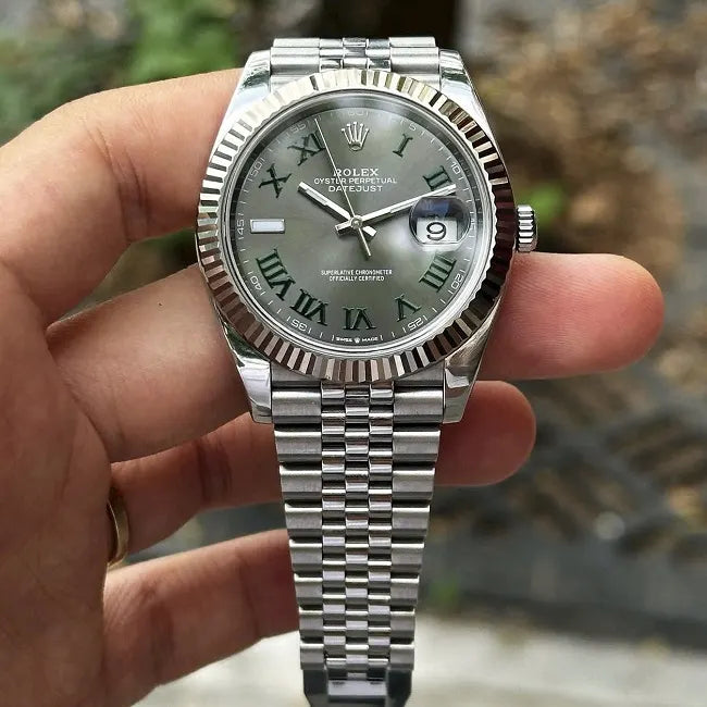 Rolex Datejust Olive Green Dial