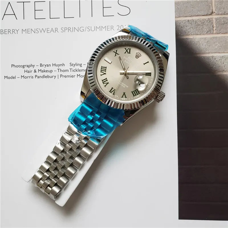 Rolex Datejust Olive Green Dial - Hình 5