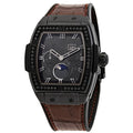 Hublot Black Titanium Leather