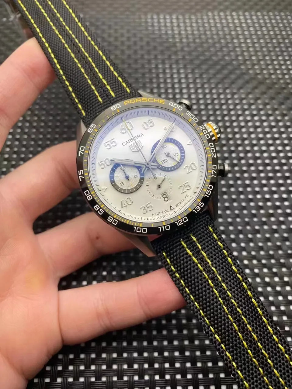 TAG Heuer Carrera Porsche White Dial - Hình 3
