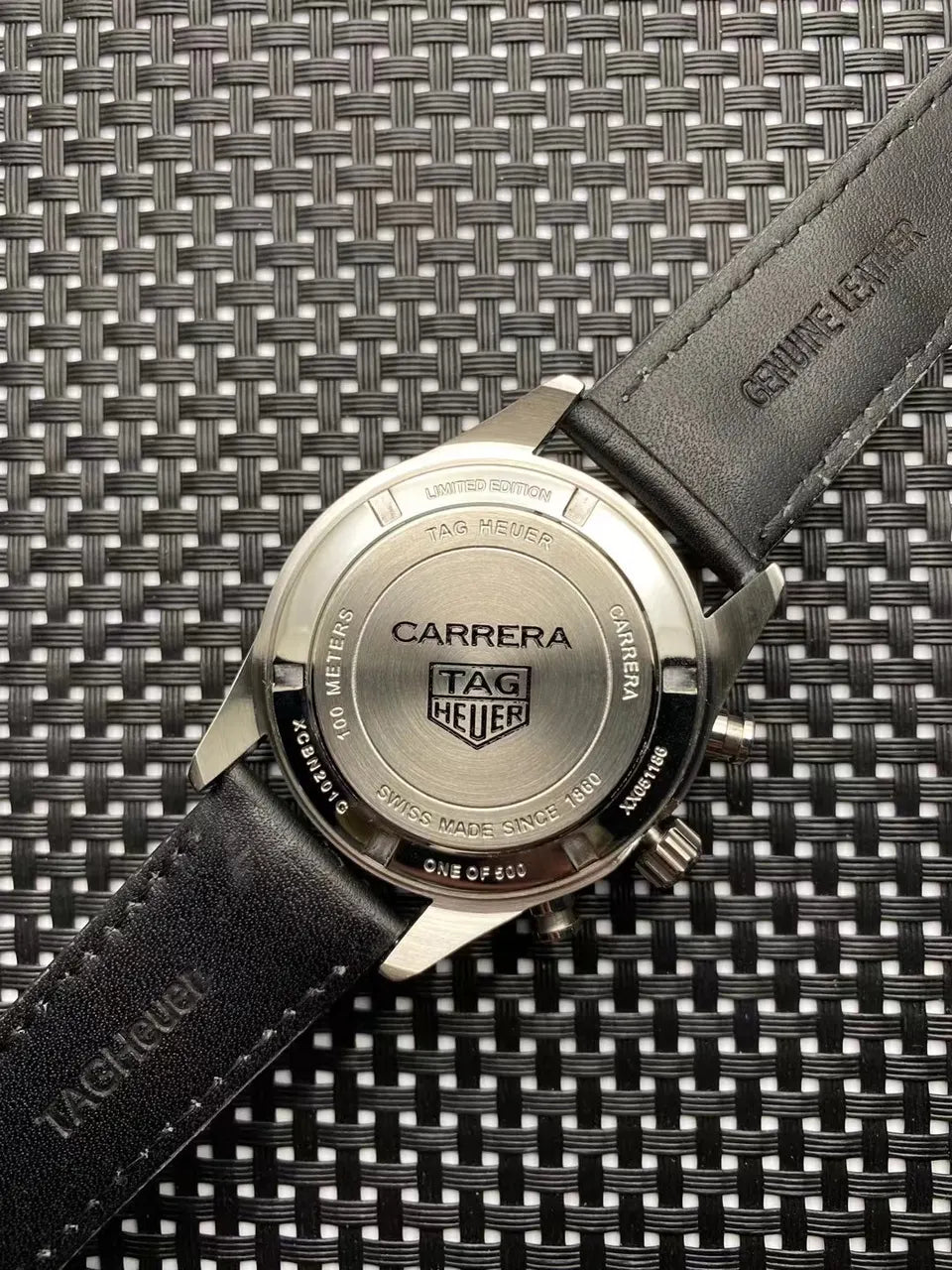 TAG Heuer Black Chronograph - Hình 4