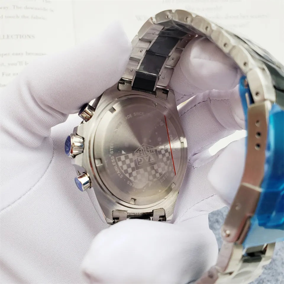 formula Tag Heuer Gray Dial Chronograph - Hình 3