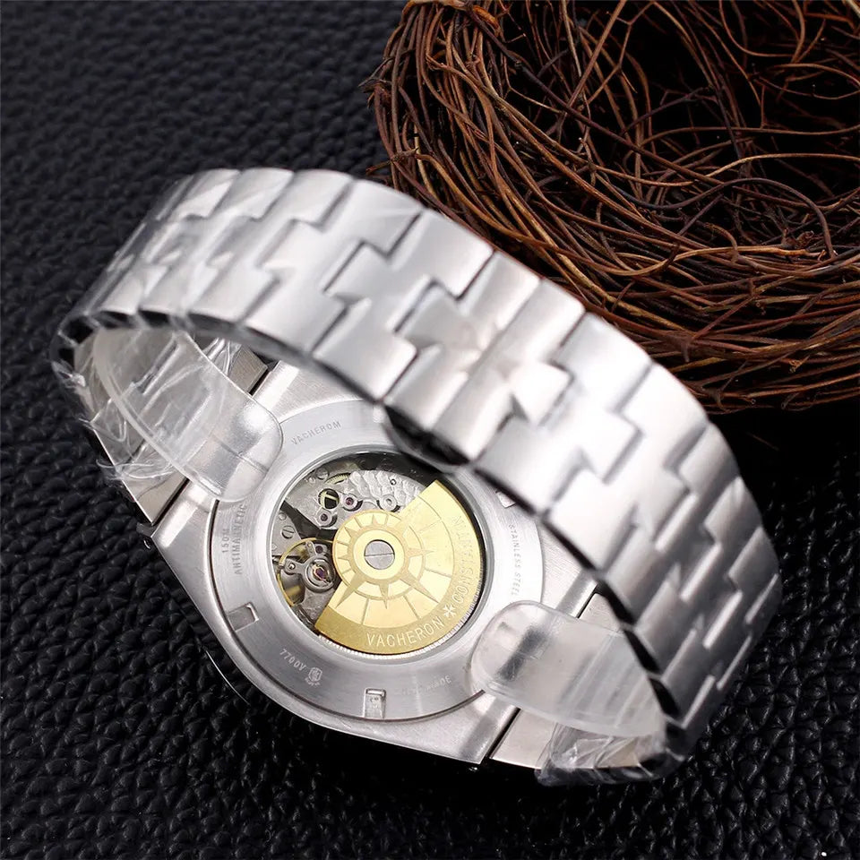 Vacheron Constantin Silver Dial overseas - Hình 2